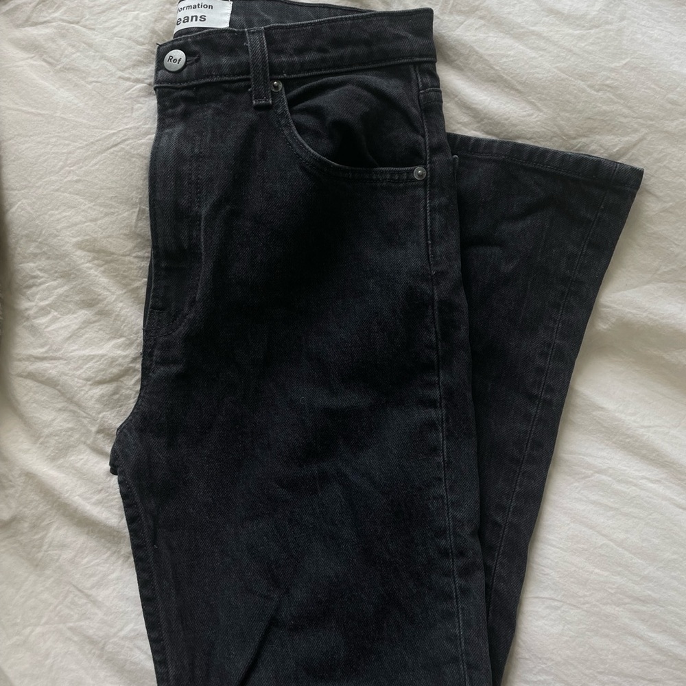 Reformation High Rise Straight Jeans